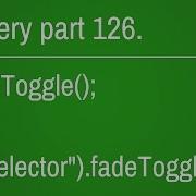 Jquery Fade Toggle Function Part 126