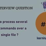 BASH Interview Question 31 How To Process Several Sed Commands Over A Single File