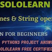 Reach For The Stars And Just Say Hello Python For Beginners Project Answer Python3 SoloLearn Pro