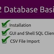 H2 Database Basics