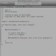 Objective C Tutorials 4 Write First Program And How To Write Comments