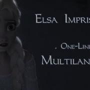 Frozen Elsa Imprisoned One Line Multilanguage Part 1