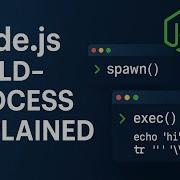 108 Node Js Child Process Explained With Spawn And Exec Run Unix Commands From JavaScript