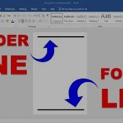 How To Add Line In Header And Footer In Word