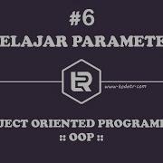 Belajar PARAMETER Pada Pemrograman Java Berorientasi Objek PBO OOP Part 6