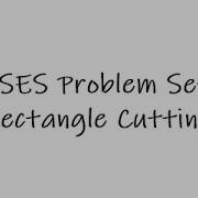 CSES Problem Set Rectangle Cutting