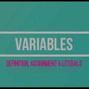 C For Complete Beginners Variables Assignment Statements Literals