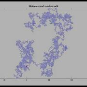 Monte Carlo Simulation Bidimensional Random Walk