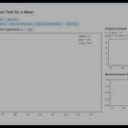 Randomization Test For A Single Mean In StatKey