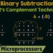 Binary Subtraction 1 S And 2 S Complement Techniques