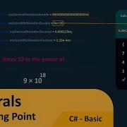 C Tutorial Basic 025 Floating Point Numbers Literals