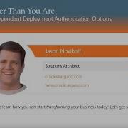 Essbase 21c Independent Deployment Authentication Options