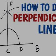 How To Draw A Perpendicular Line