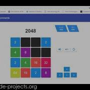 2048 Game In ReactJS With Source Code