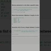 Python List Manipulation