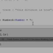 Flash Basics Tutorial 23 Conditional IF S Make Decisions Avi