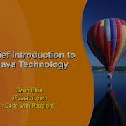 Brief Introduction To Java Technology