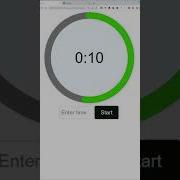 Countdown Timer Using React Ja