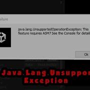 Fix Java Lang Exception ASM7 Error In Unity3D