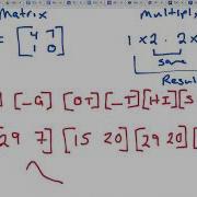 Coding And Decoding Matrix