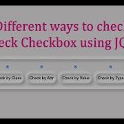 6 Different Ways To Check Uncheck Checkbox Check Uncheck All Checkboxes Handle Checkboxes