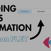 Animated Tab Switcher In Python Flet Smooth UI Animation Tutorial