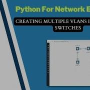 Python для сетевых инженеров Создание нескольких VLAN на нескольких коммутаторах Видео 25