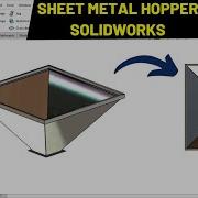Контейнер для листового металла в SOLIDWORKS Robo CAD