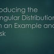 Introducing The Triangular Distribution With An Example And Risk