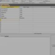 Getting Started With Ms Access Address Book Example