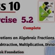 Class 10 Exercise 5 2 NBF Maths Ex5 2 Maths 10th Solve Algebraic Expressions