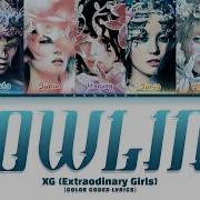 XG Extraordinary Girls Howling Color Coded Lyrics