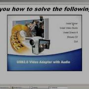 EasyCAP DC60 USB 2 0 Driver Fix For Win Xp