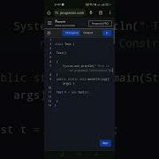 Java Programming Constructor No Argument Constructor