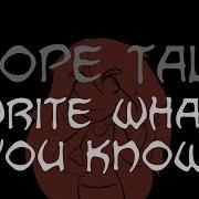 Trope Talk Writing What You Know