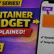 FlutterFlow Container Widget Explained Day 3 Complete Updated Introduction Part 3