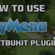 How To Use MyMenu Craftbukkit Plugin