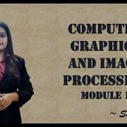 Computer Graphics And Image Processing KTU MBCET Module 1 Part 7 Colour CRT Monitors