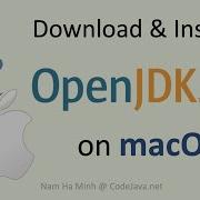 Загрузите и установите OpenJDK 17 на MacOS
