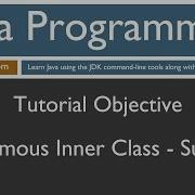 Learn Java Programming Anonymous Inner Class Subclass Tutorial