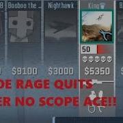 CS2 Bro Calls No Scope Ace Round ENTIRE T SIDE RAGE QUITS