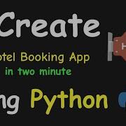 I CREATE HOTEL BOOKING APP IN 2 MIN USING PYTHON LEARN PYTHON BY BUILDING SIMPLE PROJECTS