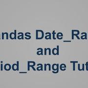 Python Pandas Tutorial Pandas Date Range And Period Range Tutorial 18