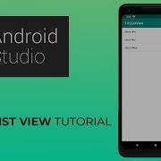 Android Studio List View Tutorial