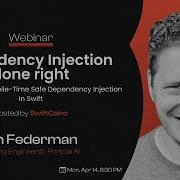 Dependency Injection Done Right Simple And Compile Time Safe Dependency Injection In Swift