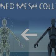 How To Add Skinned Mesh Collider In Unity