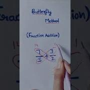 Butterfly Method Fraction Addition Shorts