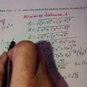 Optimization Minimize Distance