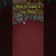 How To Make A Fog Effect Minecraft Minecrafttutorial Minecraftideas Minecraftshorts