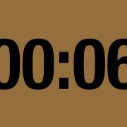 6 Seconds Countdown Timer Six Seconds Counter